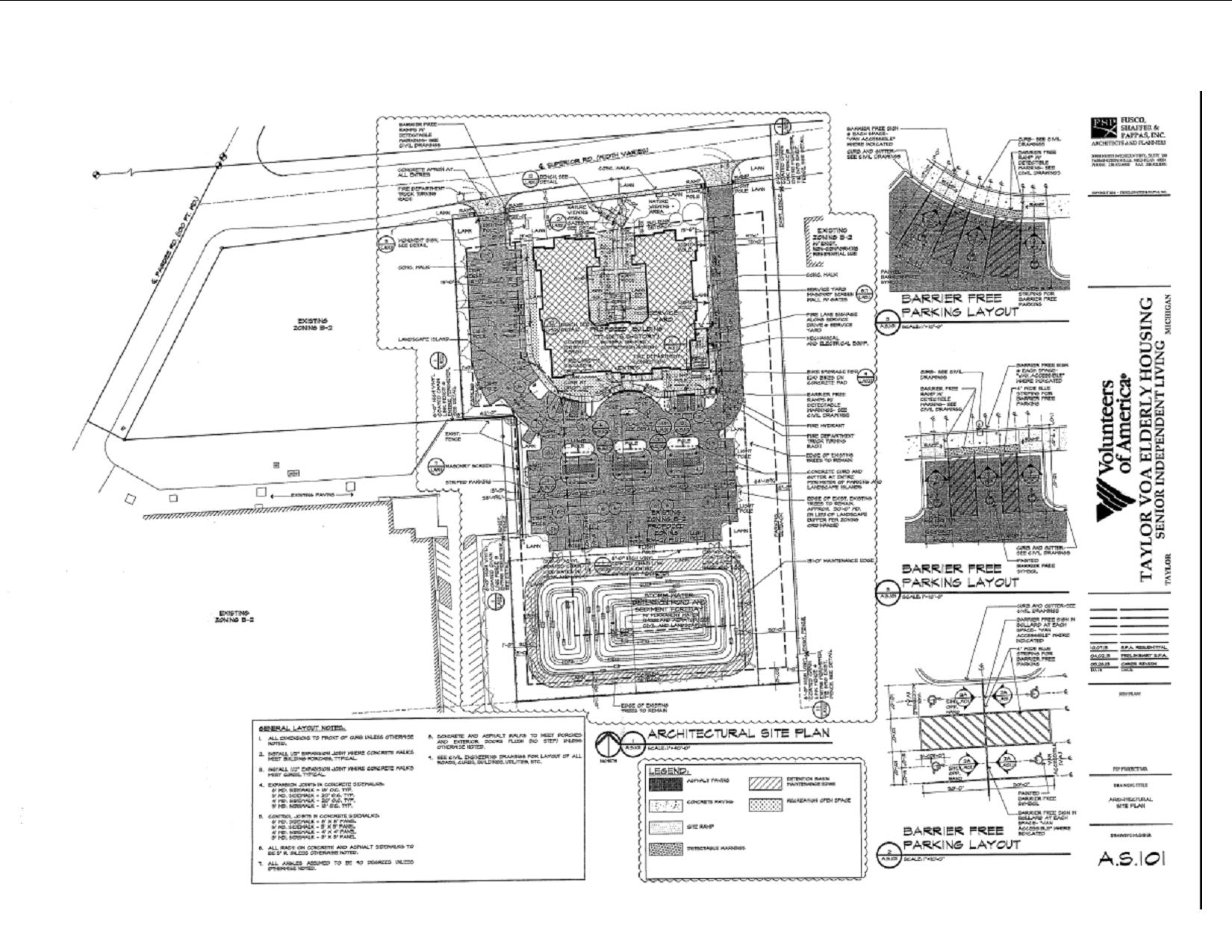 VOA site plan